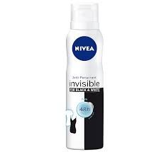 Nivea invisible 150ml black&white