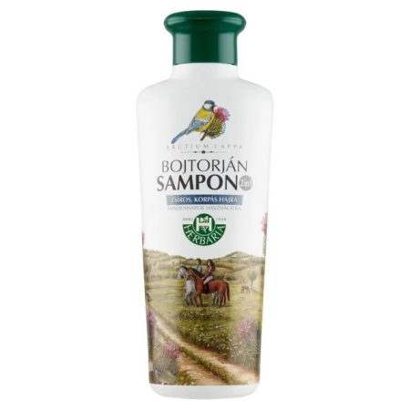 Bojtorján sampon zsíros korpás 250ml