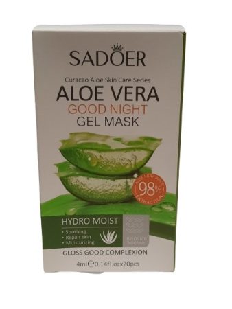 Sadoer maszk aloe vera4*20db